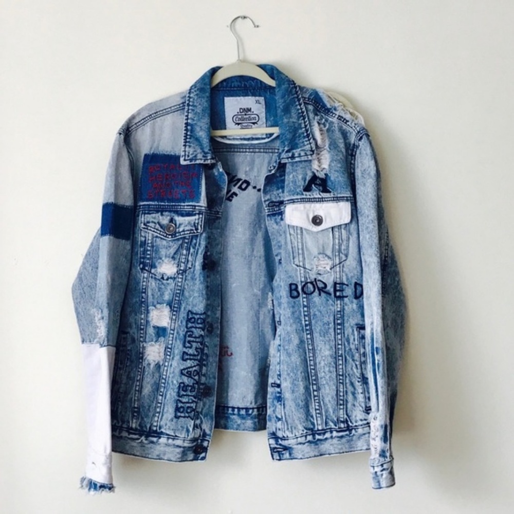 DNM Denim Jacket Size XL